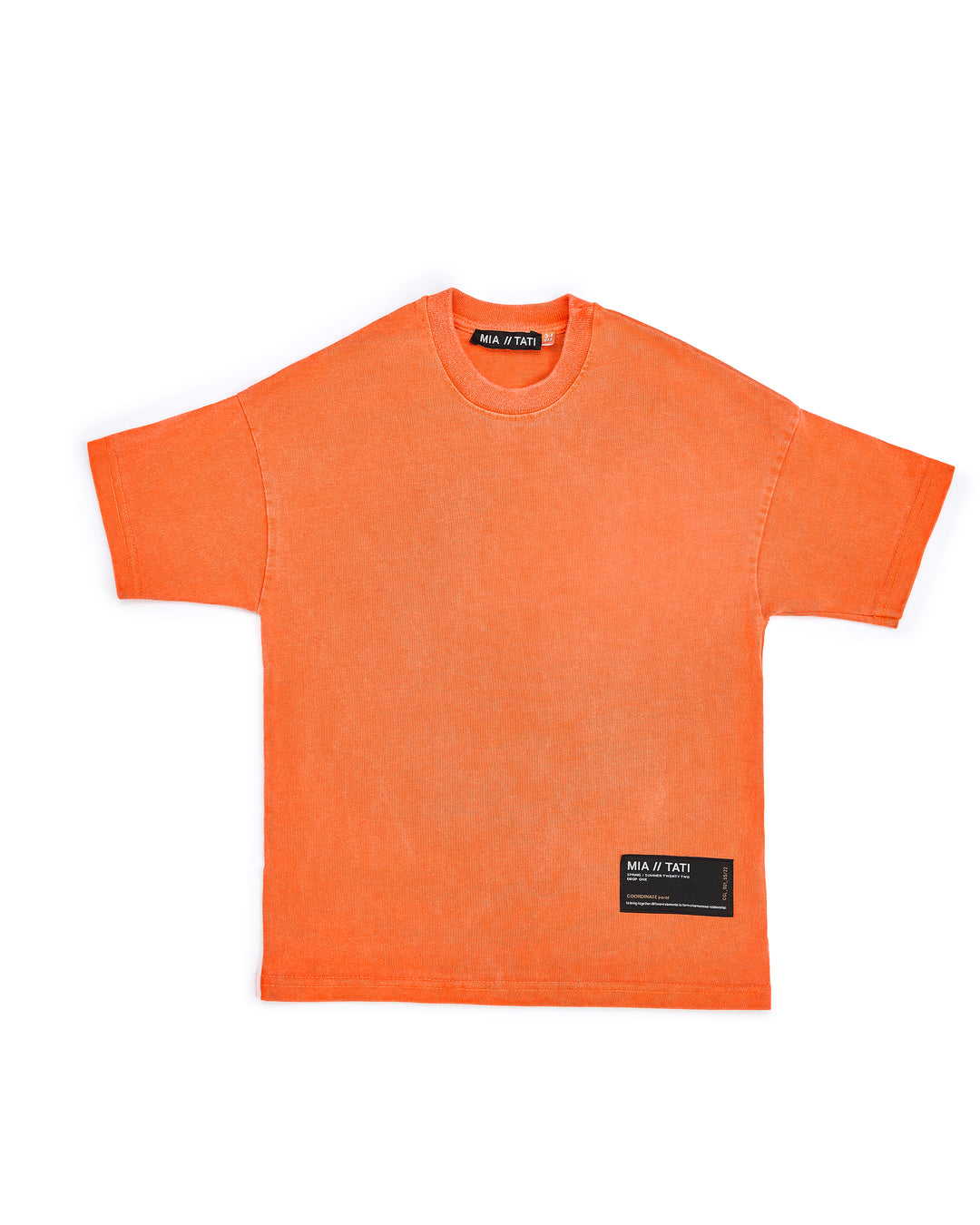 ★ PISCESS★ Handwritten Oversized T-Shirt Orange 500822580 PISCESS Handwriting Oversized T-shirt - Orange