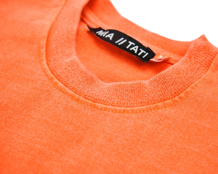 ★ PISCESS★ Handwritten Oversized T-Shirt Orange 500822580 PISCESS Handwriting Oversized T-shirt - Orange