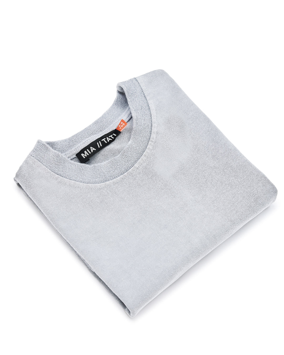 M//T Drop Shoulder Oversized T-Shirt - Washed Grey – Mia & Tati