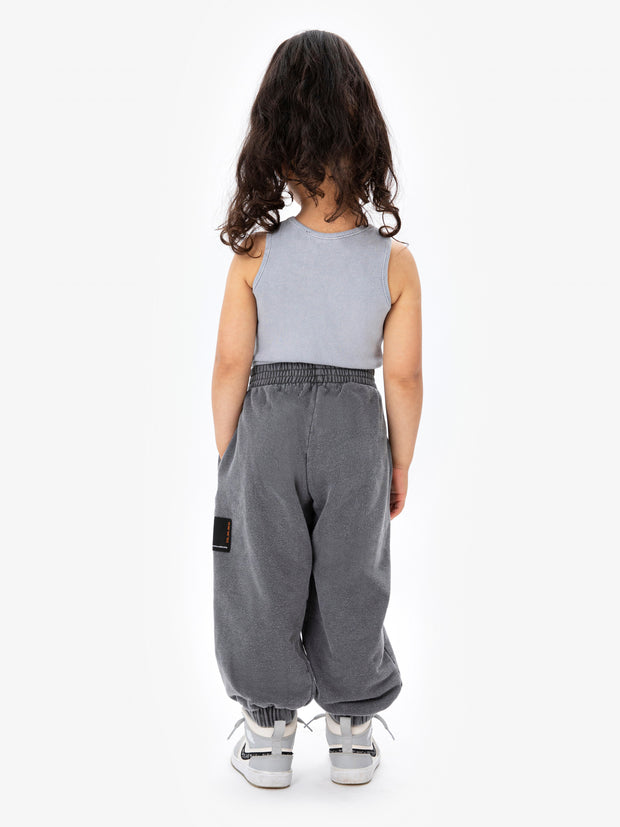M//T Tracksuit Joggers - Washed Charcoal